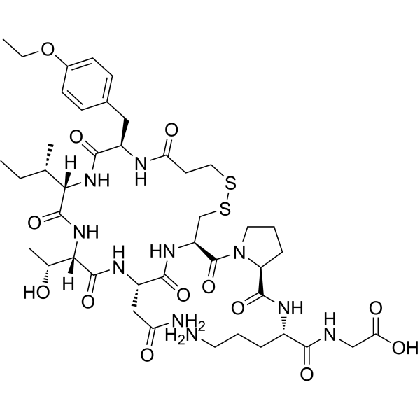 [Gly9-OH]-Atosiban Chemical Structure