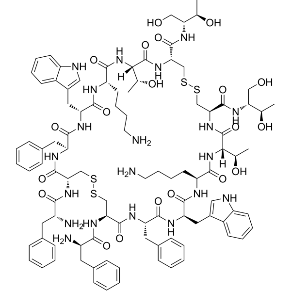 Octreotide dimer (parallel) Chemical Structure