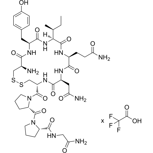 Pro8-Oxytocin TFA Chemical Structure