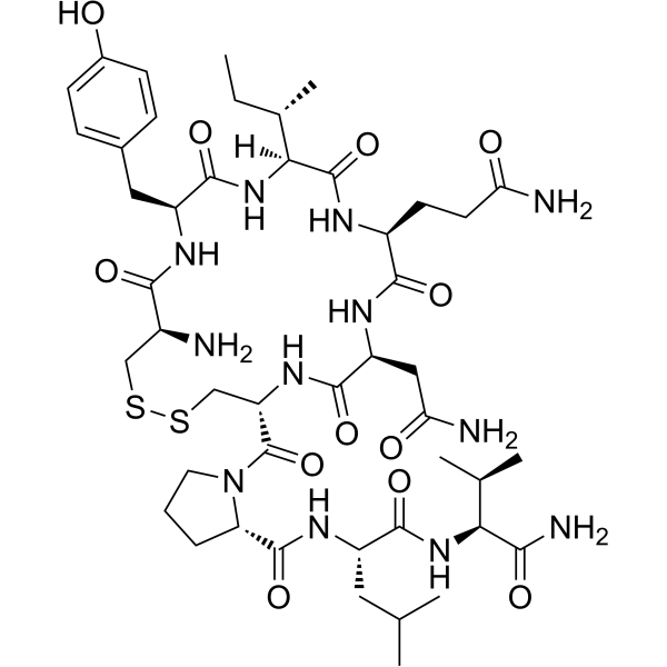 Val9-Oxytocin Chemical Structure