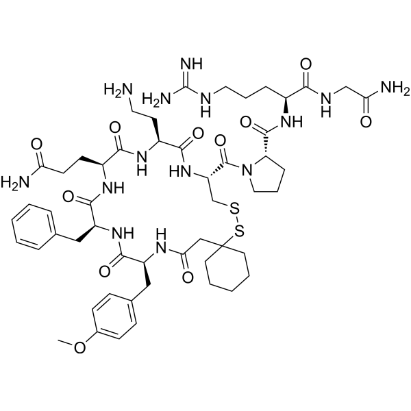 (<em>d</em>(CH2)51,Tyr(Me)2,Dab5,Arg8)-Vasopressin