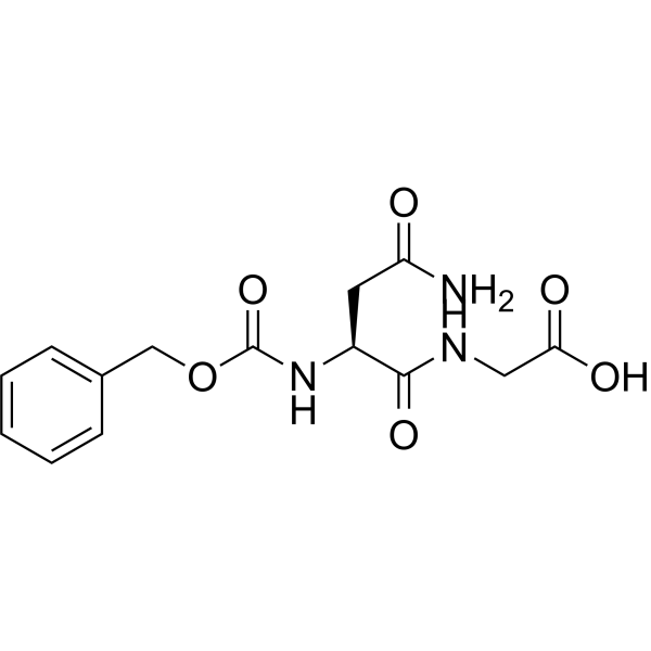 Cbz-Asn-Gly-OH Chemical Structure