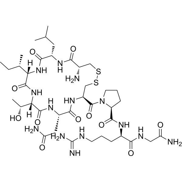 (D-Arg8)-Inotocin Chemical Structure