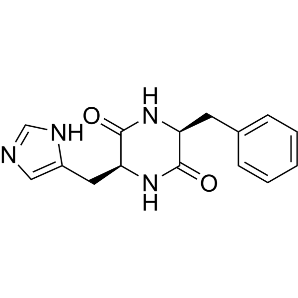 Cyclo(His-Phe) Chemical Structure