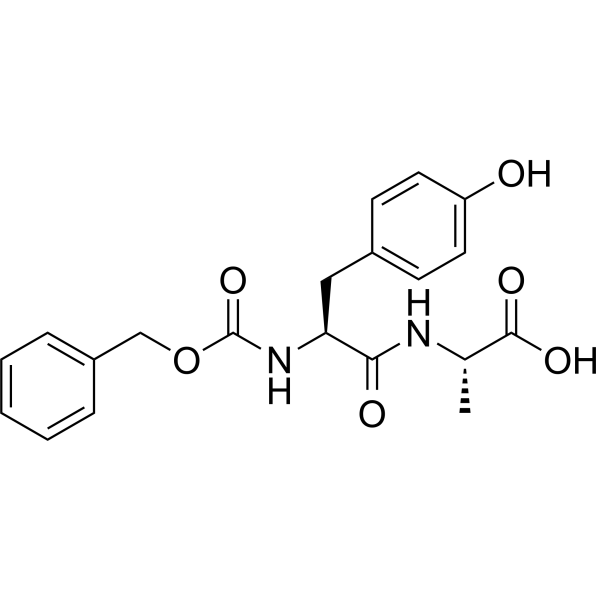 Cbz-Tyr-Ala-OH Chemical Structure