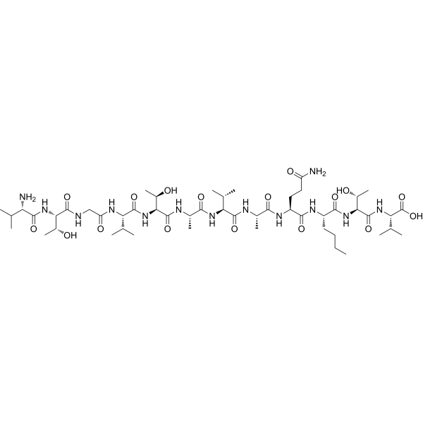 α-Synuclein (71-82) (human) Chemical Structure
