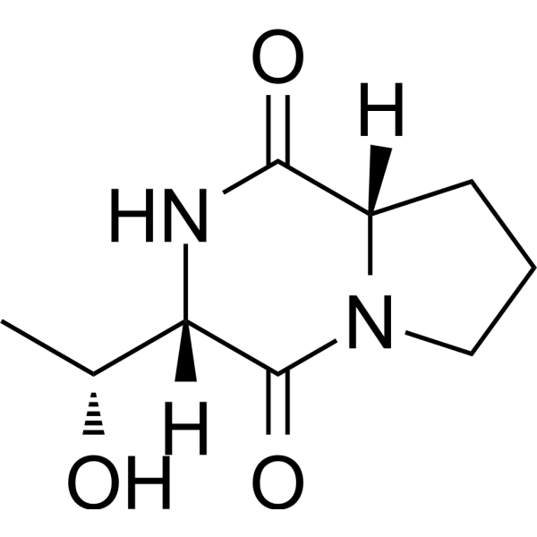 Cyclo(Pro-Thr) Chemical Structure