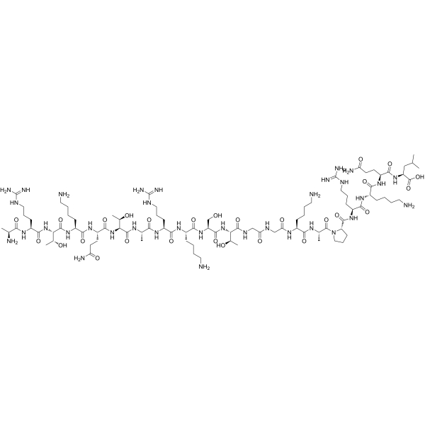 Histone H3 (1-20) Chemical Structure