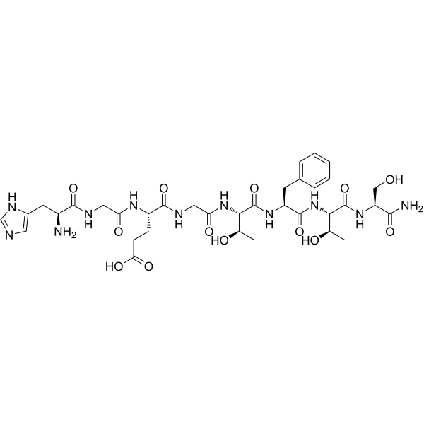 Exendin-4 (1-8) Chemical Structure