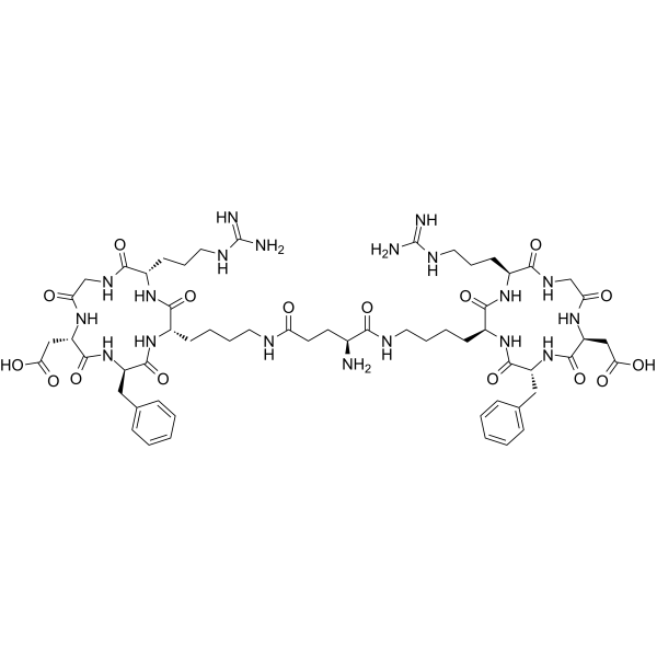 E(c(RGDfK))2 Chemical Structure