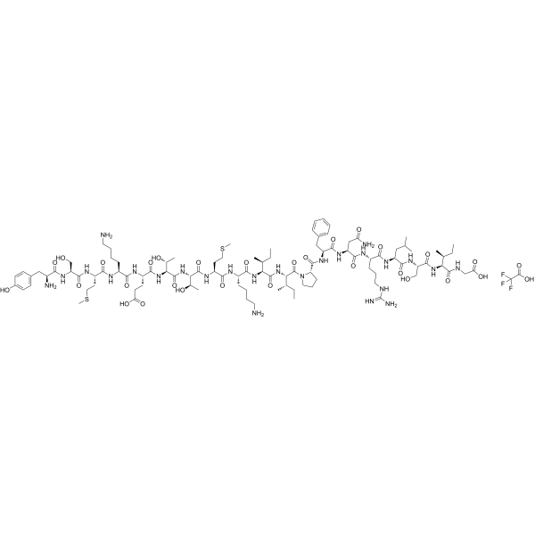 γ-Fibrinogen 377-395 TFA Chemical Structure