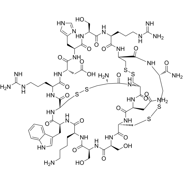 µ-Conotoxin KIIIA Chemical Structure