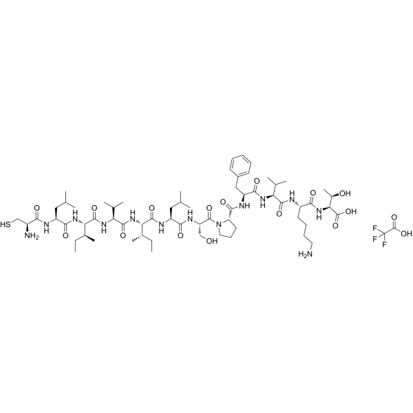 CLIVILSPFVKT TFA Chemical Structure