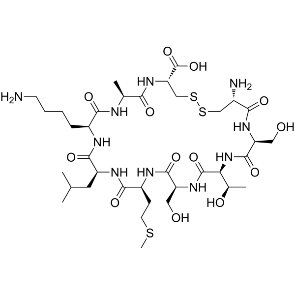 CSTSMLKAC (disulfide) Chemical Structure