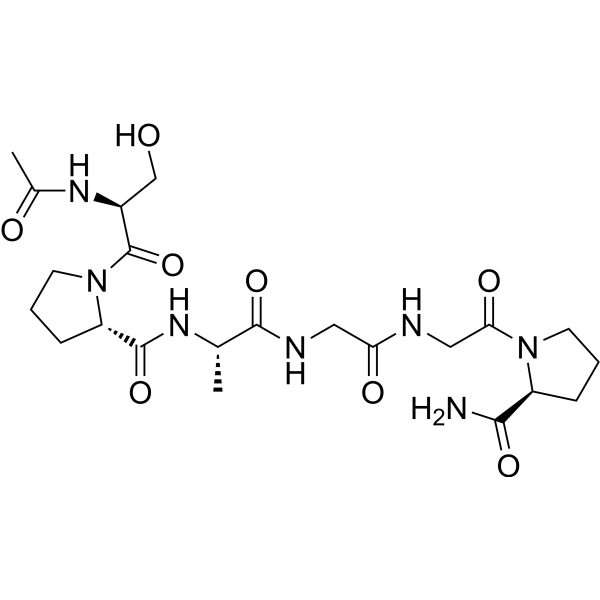 Acetyl hexapeptide-37 Chemical Structure