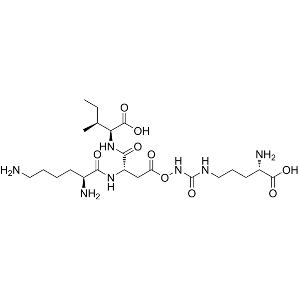 Acetyl tripeptide-30 citrulline Chemical Structure