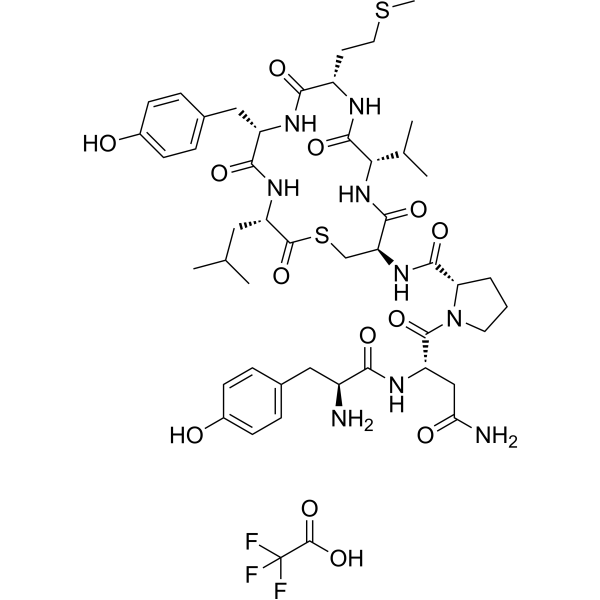 YNPCVMYL (Thioester: Cys4-Leu8) (TFA) Chemical Structure