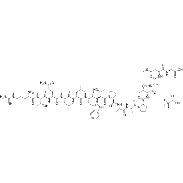 RTQLLWTPAAPTAMA TFA Chemical Structure