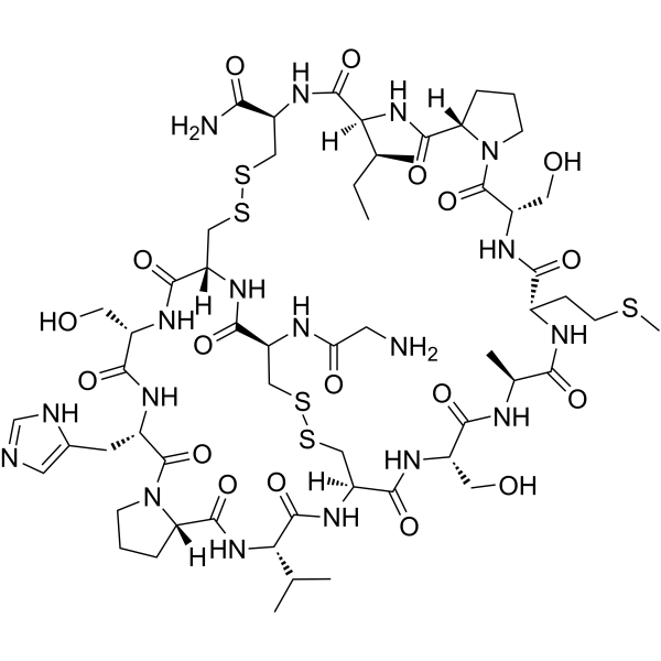 α-Conotoxin TxID Chemical Structure