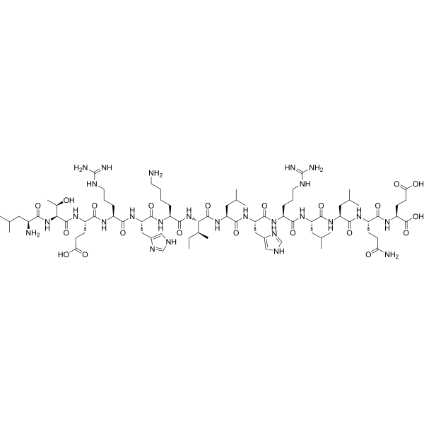SRC-1 NR box peptide Chemical Structure