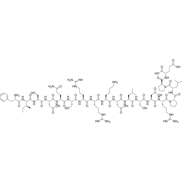 Spexin-2 (53-70), human,mouse,rat Chemical Structure