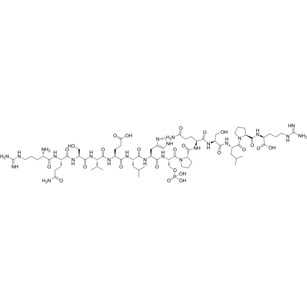 Aquaporin-2 (254-267), pSER261, human Chemical Structure