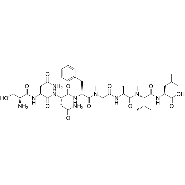 SNNF(N-Me)GA(N-Me)IL Chemical Structure