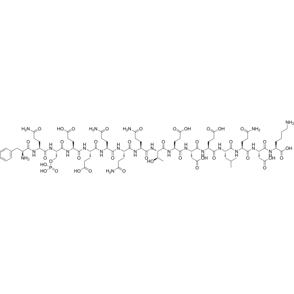beta-Casein phosphopeptide Chemical Structure