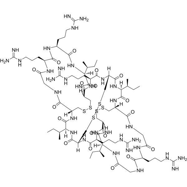 Retrocyclin-2 Chemical Structure