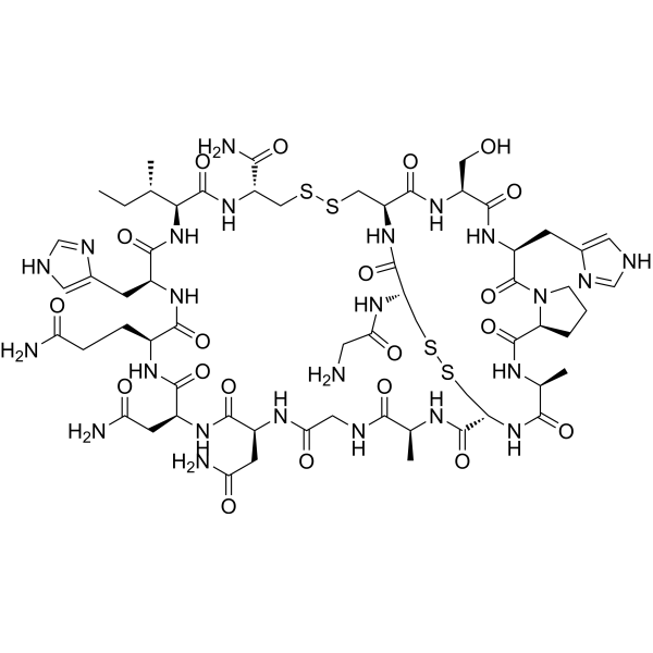 α-Conotoxin GIC Chemical Structure