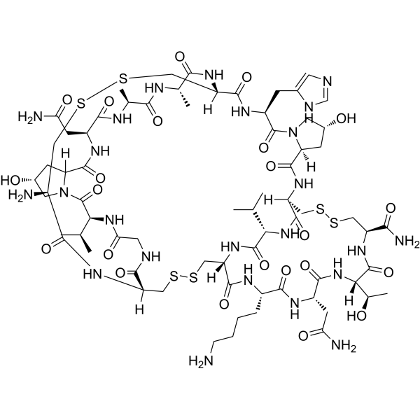 αA-Conotoxin OIVA Chemical Structure