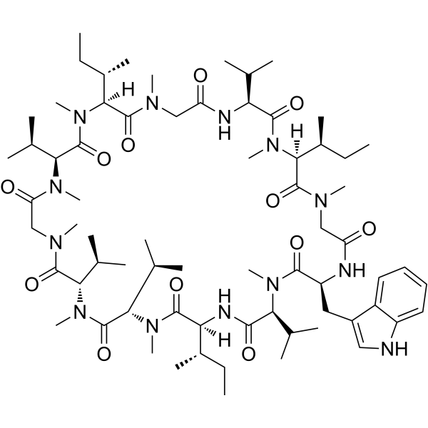 Omphalotin A Chemical Structure