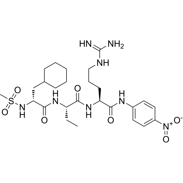 Factor VIIa substrate Chemical Structure