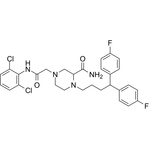 Mioflazine Chemical Structure