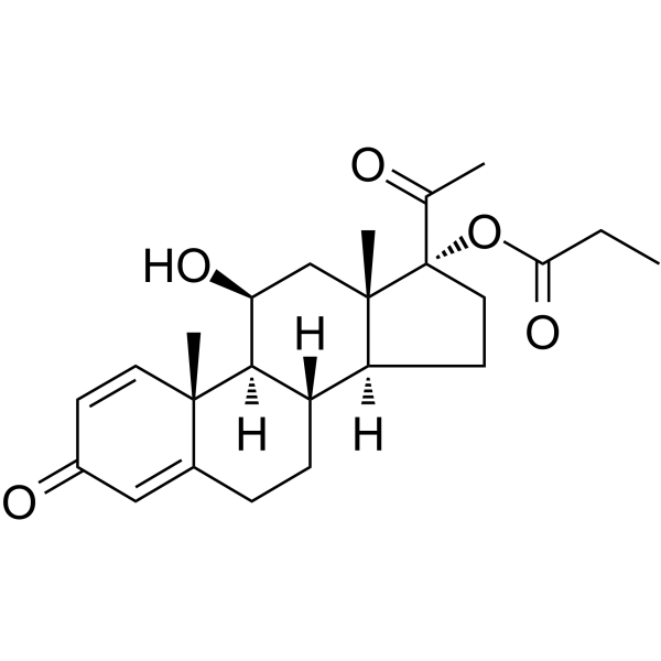 Deprodone propionate Chemical Structure