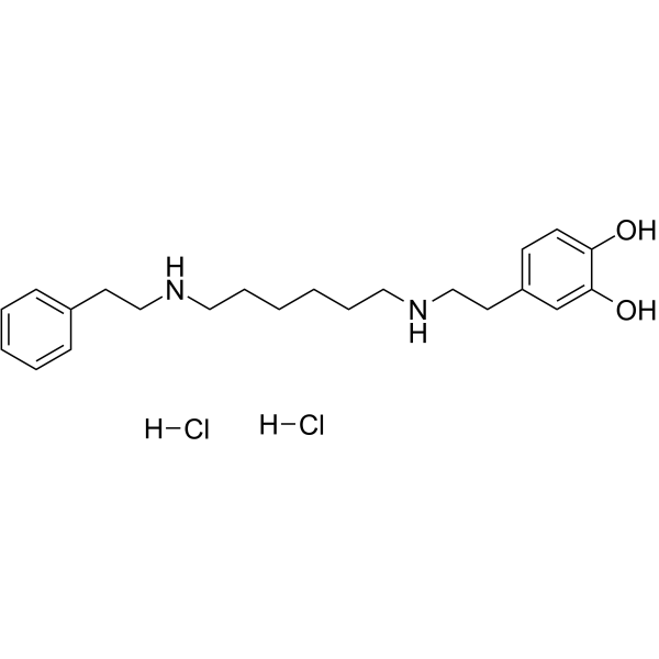 Dopexamine hydrochloride Chemical Structure