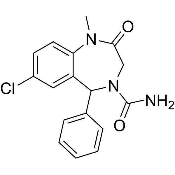 Carburazepam Chemical Structure