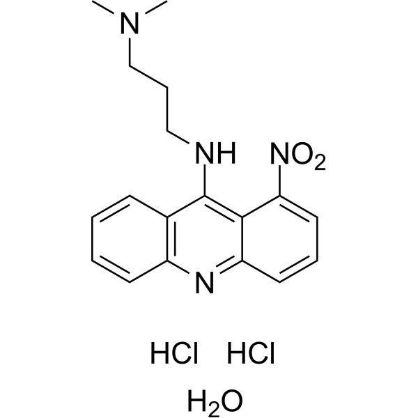 Nitracrine dihydrochloride hydrate Chemical Structure