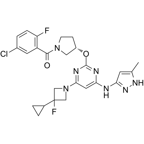 Aurora B inhibitor 1 Chemical Structure