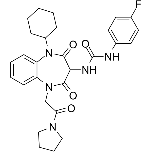 Gastrin/CCK antagonist 1 Chemical Structure