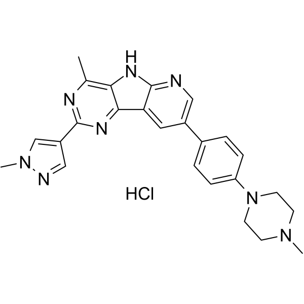 GNE 220 hydrochloride Chemical Structure