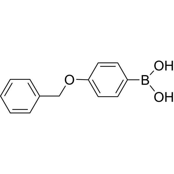 4-Benzyloxyphenylboronic acid Chemical Structure