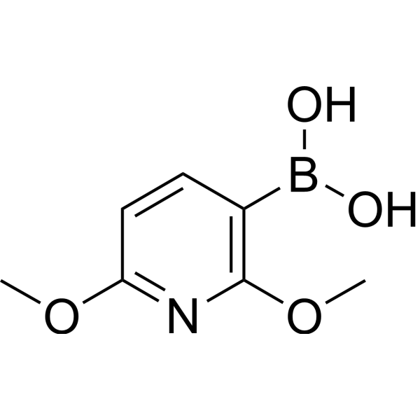 2,6-Dimethoxypyridine-3-boronic acid Chemical Structure