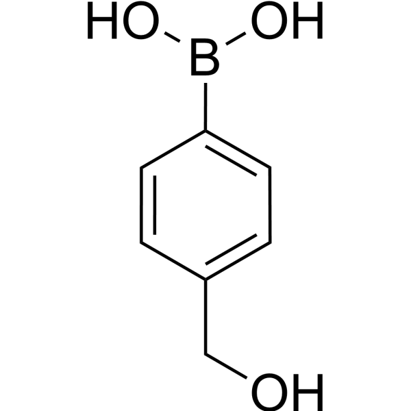 4-(Hydroxymethyl)benzeneboronic acid Chemical Structure