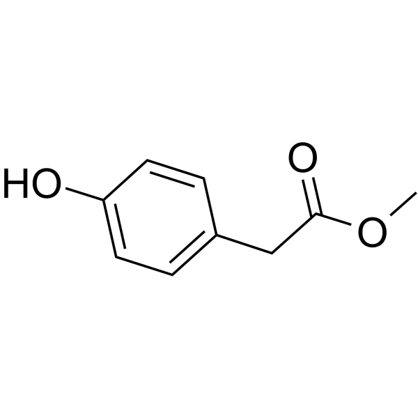Methyl 4-hydroxyphenylacetate Chemical Structure