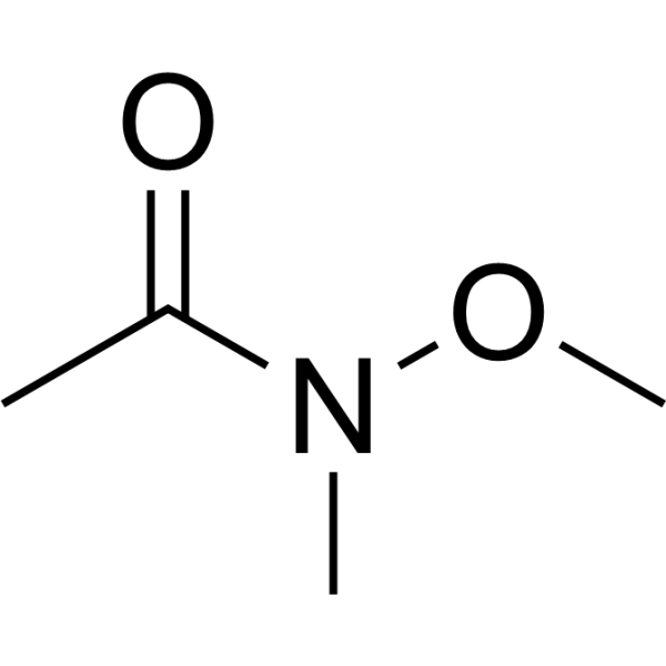 N-Methoxy-N-methylacetamide Chemical Structure