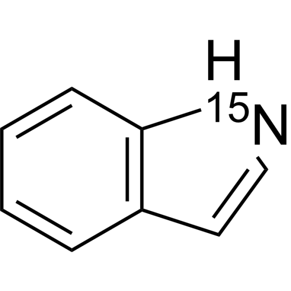 Indole-<sup>15</sup>N Chemical Structure