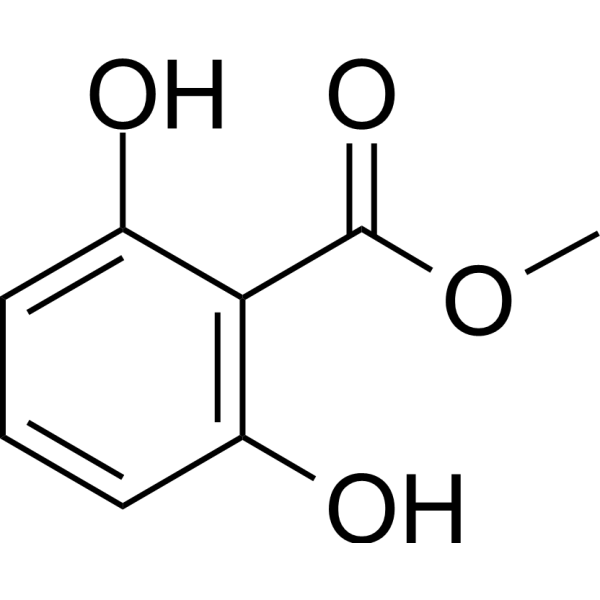 Methyl 2,6-dihydroxybenzoate Chemical Structure