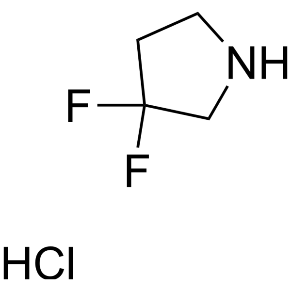 3,3-Difluoropyrrolidine hydrochloride Chemical Structure