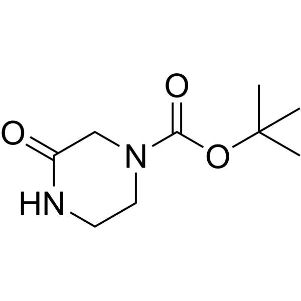 4-Boc-2-Oxopiperazine Chemical Structure